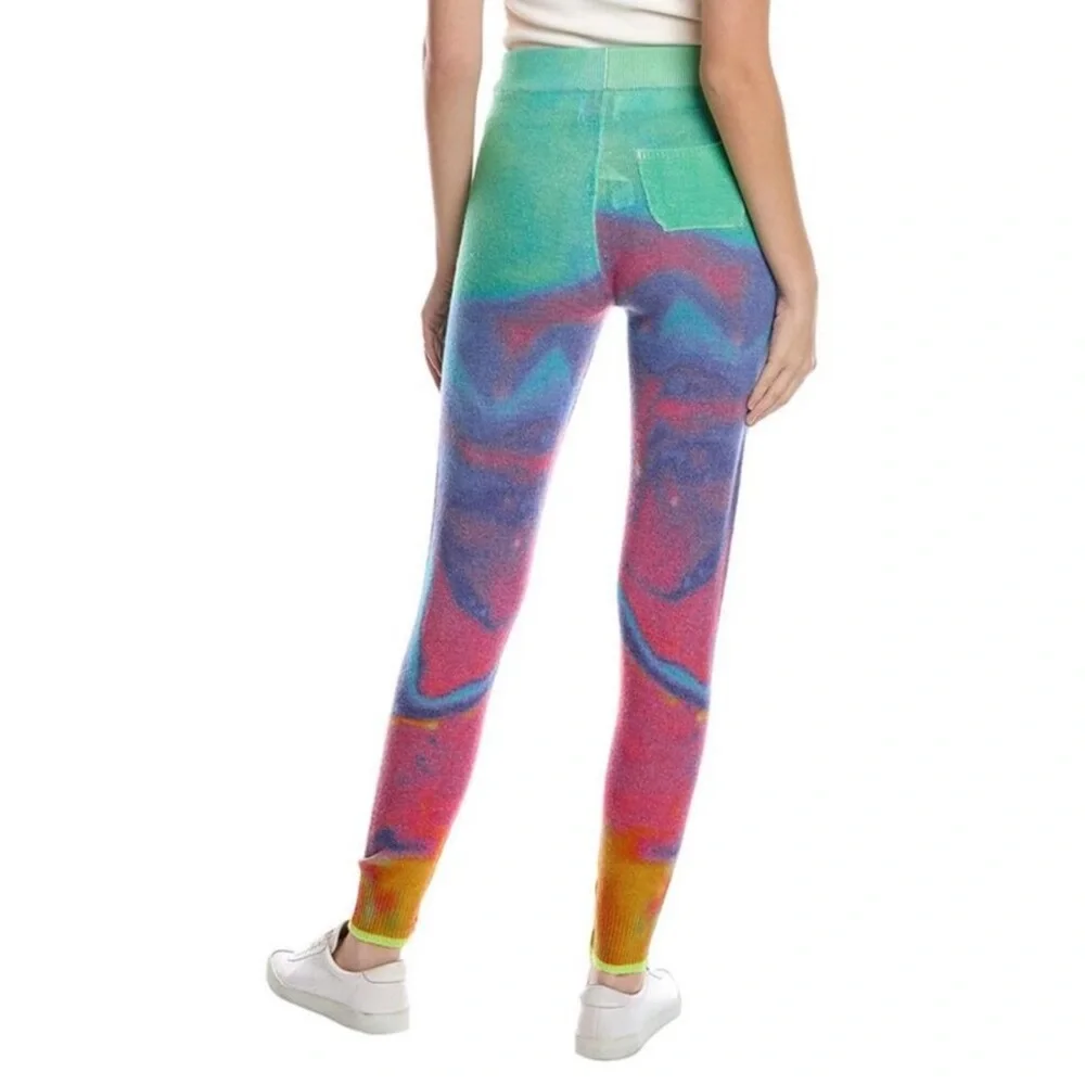 Brodie Cashmere Rainbow Lava Joggers Size M - Picture 2 of 14
